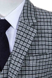 GREY HOUNDSTOOTH TWEED 3 PIECE SUIT